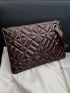 Minimalist Textured Clutch Bag