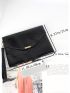 Croc Decor Clutch Bag