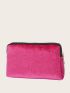 Velvet Floral Graphic Square Bag
