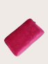 Velvet Floral Graphic Square Bag