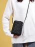 Mini Geometric Graphic Square Bag