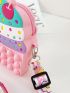 Mini Cartoon Design Pop It Novelty Bag