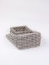 Mini Allover Bead Decor Top Handle Bag