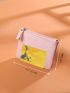 Litchi Embossed Coin Case