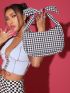 Minimalist Fluffy Shoulder Bag