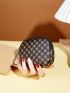 Allover Floral Pattern Coin Purse