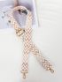 Geometric Pattern Bag Strap