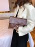Minimalist Flap Clutch Bag