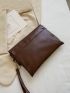 Minimalist Flap Clutch Bag
