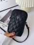 Mini Minimalist Quilted Square Bag