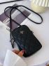Mini Minimalist Quilted Square Bag