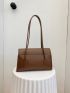 Minimalist Flap Shoulder Bag