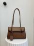 Minimalist Flap Shoulder Bag
