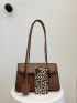Minimalist Flap Shoulder Bag