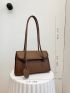 Minimalist Flap Shoulder Bag