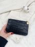 Crocodile Embossed Coin Purse