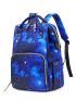 Large Capacity Galaxy Graphic Backpack