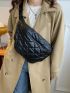 Large Capacity Stitch Detail Fanny Pack