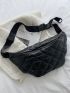 Large Capacity Stitch Detail Fanny Pack