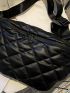 Large Capacity Stitch Detail Fanny Pack