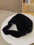 Minimalist Fluffy Top Handle Bag