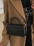 Minimalist Flap Square Bag