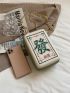 Mini Chinese Letter Chain Square Bag