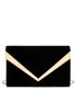 Velvet Metal Decor Square Bag