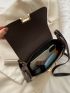 Colorblock Geo Graphic Saddle Bag