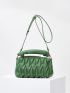 PREMIUM MINIMALIST TEXTURED TOP HANDLE BAG