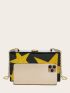 Star Print Box Bag