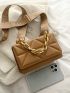 Mini Quilted Chain Square Bag