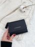 Letter Graphic Small Wallet