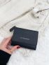 Letter Graphic Small Wallet
