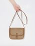 PREMIUM VACATION DESIGN BUCKLE DECOR BAG