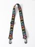 Letter Graphic Bag Strap