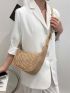 Minimalist Straw Bag