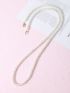 Faux Pearl Decor Bag Strap