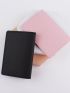 2pcs Letter Graphic Passport Case