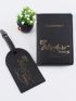 Letter Graphic Passport Case With Luggage Tag
