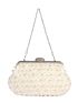 Faux Pearl & Rhinestone Decor Evening Bag