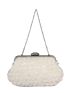 Faux Pearl & Rhinestone Decor Evening Bag