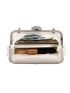 Faux Pearl & Rhinestone Decor Evening Bag