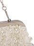Faux Pearl & Rhinestone Decor Evening Bag