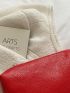 Minimalist Litchi Embossed Clutch Bag
