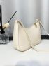 Mini Minimalist Zip Up Shoulder Bag