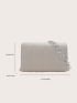 Quilted Chain Square Bag