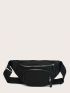 Minimalist Zipper Fanny Pack