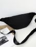 Minimalist Zipper Fanny Pack