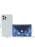 Galaxy Graphic Snap Button Card Holder